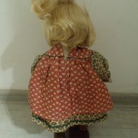 № 6463 стара порцеланова кукла   - със стойка  - височина 40 см , снимка 3 - Други ценни предмети - 37757970