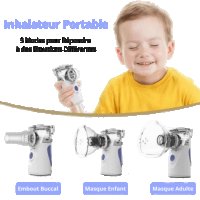 Компактен инхалатор за деца и възрастни, снимка 1 - Медицинска апаратура - 38245038
