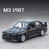 Метални колички: BMW M3 1987 (БМВ), снимка 3 - Колекции - 43745380