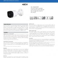 DAHUA HAC-B2A21-0360 Метална Водоустойчива 2MP 4в1 HDCVI, AHD, HDTVI, CVBS, 960Н IP67 -40°С до +60°С, снимка 3 - HD камери - 26846765