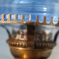 Стара немска лампа с фитил, снимка 8 - Антикварни и старинни предмети - 44898320