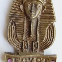  Автентичен магнит-от Египет, маската на Тутанкамон, снимка 1 - Други ценни предмети - 33527356