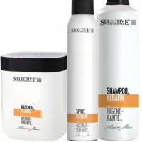 Комплект шампоан, маска и спрей с кератин SELECTIVE PROFESSIONAL, снимка 1 - Продукти за коса - 44890898