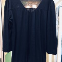 Хубава памучна блуза-балон, снимка 6 - Блузи с дълъг ръкав и пуловери - 26771001