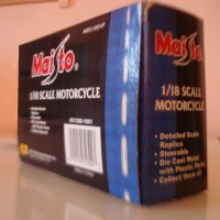 Продавам модел мотоциклет Cannondale Maisto в мащаб 1:18, снимка 8 - Колекции - 33448790