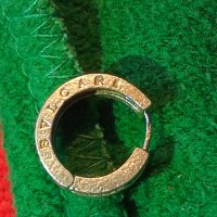 BVLGARI БУЛГАРИ Стара МАРКОВА СРЕБЪРНА ОБЕЦА СРЕБРО 925 с АНГЛИЙСКИ ТИП ЗАКОПЧАВАНЕ 39975, снимка 14 - Обеци - 42762961