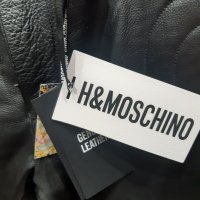 MOSCHINO H&M мъжки кожен панталон размер 52, снимка 2 - Панталони - 40394537