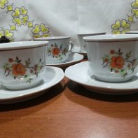 Стар български порцелан чаши за чай , снимка 4 - Антикварни и старинни предмети - 43689936