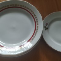 Български процелан - комплект чинии, снимка 10 - Чинии - 39197783