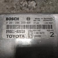 Toyota Corolla 1.4 ECU 0261206229, 0 261 206 229, 89661-02660, снимка 1 - Части - 28194985