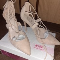 Елегантни обувки , снимка 3 - Дамски обувки на ток - 28809456