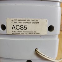 Продавам компютърни тон колони ALTEC, снимка 3 - Тонколони - 40349691