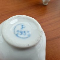 Антикварни порцеланови чашки кратунки 55г, снимка 3 - Антикварни и старинни предмети - 28448668