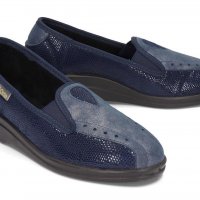 BEFADO DR ORTO Сини ортопедични дамски обувки при проблемни крака, снимка 6 - Дамски ежедневни обувки - 25849355