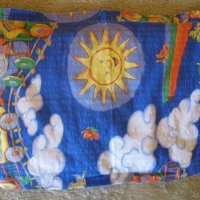 Възглавничка за детска стая "Слънце" (калъфка и възглавничка), снимка 2 - Спално бельо и завивки - 35181219