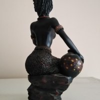 Статуетка от Африка, снимка 2 - Колекции - 43349758