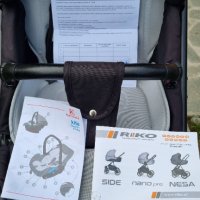 Продавам детска количка RIKO SIDE Cooper 3 в 1с допълнителни аксесоари, снимка 4 - Детски колички - 43134456