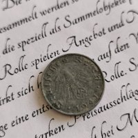 Mонета - Трети райх -Германия - 10 пфенига | 1941г.; серия E, снимка 1 - Нумизматика и бонистика - 43352662