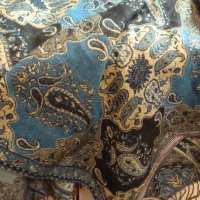 Луксозен италиански шал кашмир и коприна , снимка 6 - Шалове - 27473756