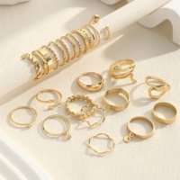 Комплект дамски пръстени, снимка 4 - Пръстени - 44063934
