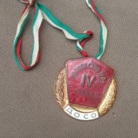 Соц емайл медал,плакет ДОСО, снимка 1 - Други ценни предмети - 32758487
