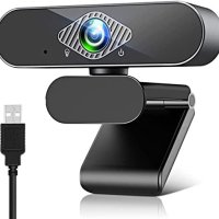 Нова USB Уеб камера за компютър лаптоп с микрофон 1080p влог Youtube, снимка 1 - Други - 40727662