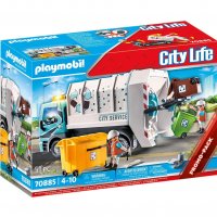 Playmobil - Градски камион за рециклиране, снимка 1 - Конструктори - 38297589