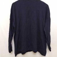 Zara памучен пуловер с поло яка, снимка 1 - Блузи с дълъг ръкав и пуловери - 28362389