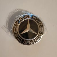 Капачки за джанти за Mercedes-Benz W203/W204/W209/W210/W211/W212, 75mm, снимка 3 - Аксесоари и консумативи - 28136922