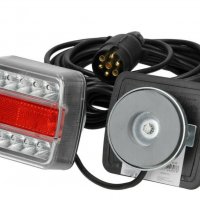 2 бр. ЛЕД LED стопове стоп с магнит и 7м. кабел за ремаркета , снимка 4 - Аксесоари и консумативи - 35477593