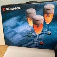 Рекламна светеща табела на бира Maredsous, снимка 1 - Рекламни табели - 43492436