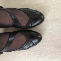 Черни елегантни обувки с каишка HUSH PUPPIES., снимка 2 - Дамски обувки на ток - 34710753