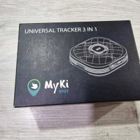 Проследяващо устройство MyKi - Spot, 3 в 1, бял НОВ 100 лв., снимка 1 - Друга електроника - 40840249