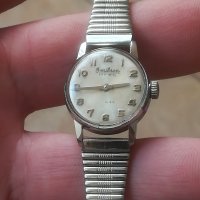 Дамски часовник Omikron. Swiss made. Швейцарски часовник. Ретро. Механичен. Vintage watch. , снимка 7 - Луксозни - 35500200