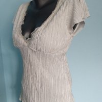 Декорирана блуза тип туника от ликра "Suzy" / универсален размер , снимка 1 - Туники - 37277825