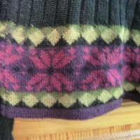 Пуловер с поло яка 30%вълна, снимка 3 - Блузи с дълъг ръкав и пуловери - 37181718