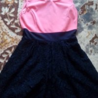 НАМАЛЕНИЕ!!!Чисто нова рокля в розово и черно, снимка 1 - Рокли - 33417642