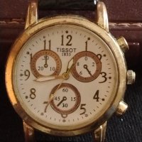 Модерен дамски часовник TISSOT 1853 с кожена каишка елегантен дизайн 42548, снимка 2 - Дамски - 43756370