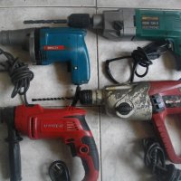 Bosch 340W/Meister 720W/Raider 850W/Einhell 850W-Бормашина-Дрелка-Перфоратор-Ел.Винтоверт, снимка 1 - Други инструменти - 40278313