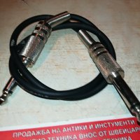 кабел 60см с два метални голями жака внос франция 1105212101, снимка 10 - Други - 32842934