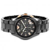 Оригинален мъжки часовник Emporio Armani  AR1410 Ceramica , снимка 3 - Мъжки - 33695168
