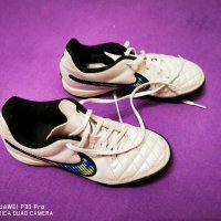 Детски спортни маратонки Nike, тип "стоножки", номер 35, почти нови. , снимка 1 - Футбол - 43430096
