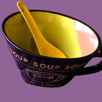  Чаша за супа с лъжица и Цветни текстилни ръкохватки, 15 лв.                                        , снимка 11 - Чаши - 44880612