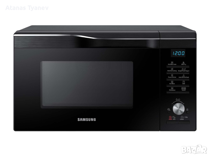 Микровълнова печка фурна Samsung MC2BM6035KK/EG Hot Air Combi 28L 900W, снимка 1