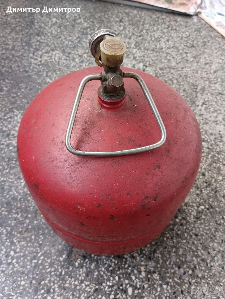 газова туристическа бутилка, снимка 1