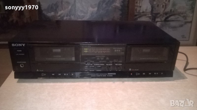 sony tc-w300 deck-made in japan-внос швеицария, снимка 1