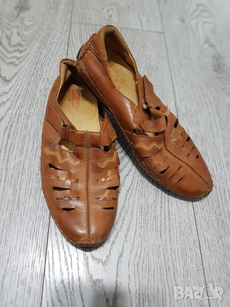 Дамски кожени сандали Pikolinos 39 номер, снимка 1