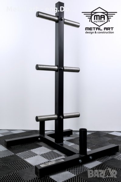 Стойка за тежести (дискове) - вертикална, снимка 1