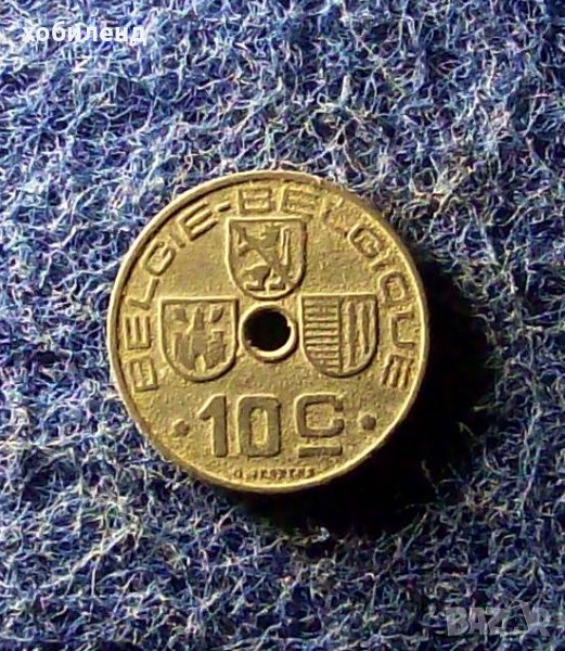10 цента Белгия 1946 - цинк, снимка 1