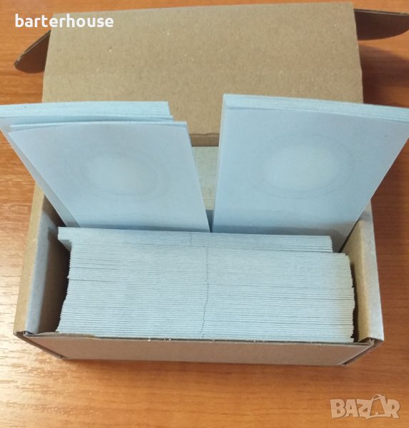 Самозалепващи картончета за монети,100 бр/кутия , снимка 1